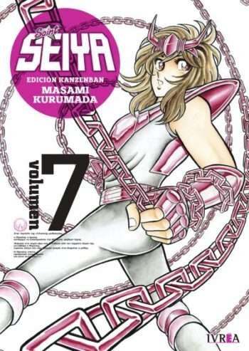Portada Saint Seiya Ed. Kanzenban 7 – Ivrea Argentina