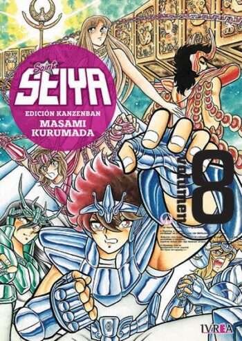 Portada Saint Seiya Ed. Kanzenban 8 – Ivrea Argentina