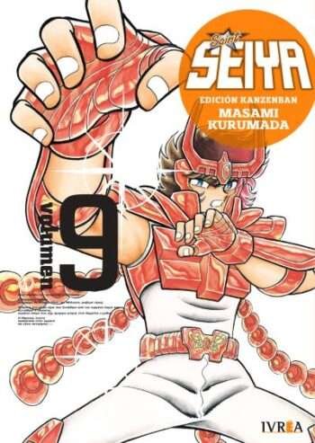 Portada Saint Seiya Ed. Kanzenban 9 – Ivrea Argentina