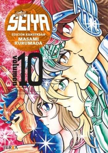 Portada Saint Seiya Ed. Kanzenban 10 – Ivrea Argentina