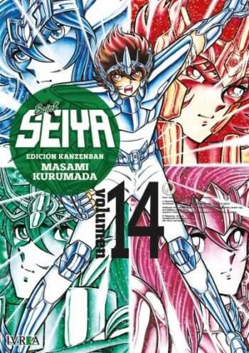 Portada Saint Seiya Ed. Kanzenban 14 – Ivrea Argentina
