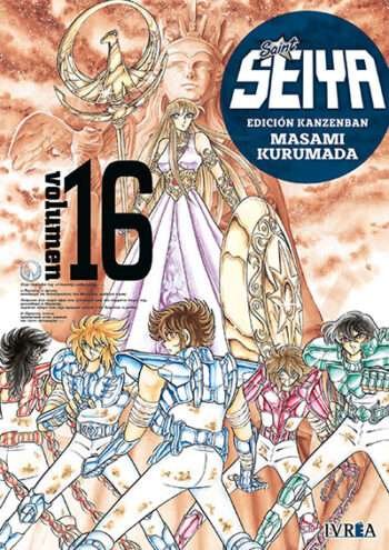 Portada Saint Seiya Ed. Kanzenban 16 – Ivrea Argentina