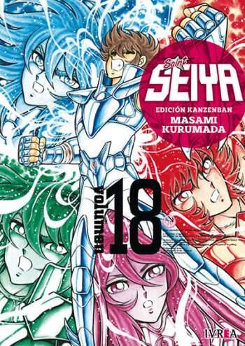 Portada Saint Seiya Ed. Kanzenban 18 – Ivrea Argentina