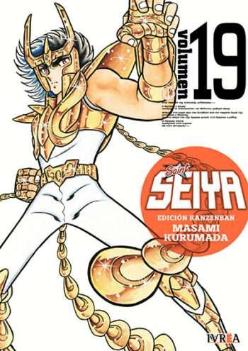 Portada Saint Seiya Ed. Kanzenban 19 – Ivrea Argentina