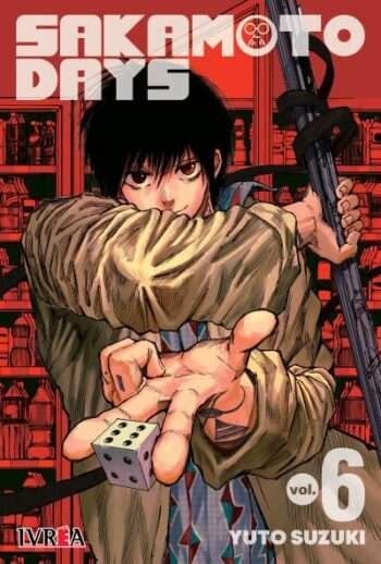 Portada Sakamoto Days 6 – Ivrea Argentina