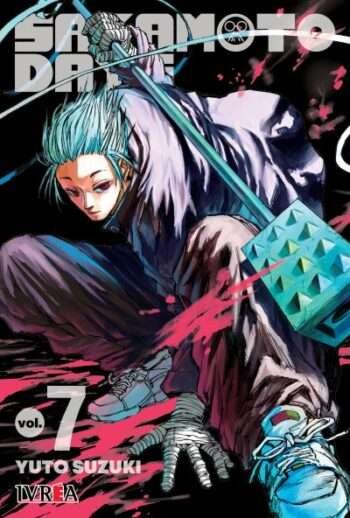 Portada Sakamoto Days 7 – Ivrea Argentina