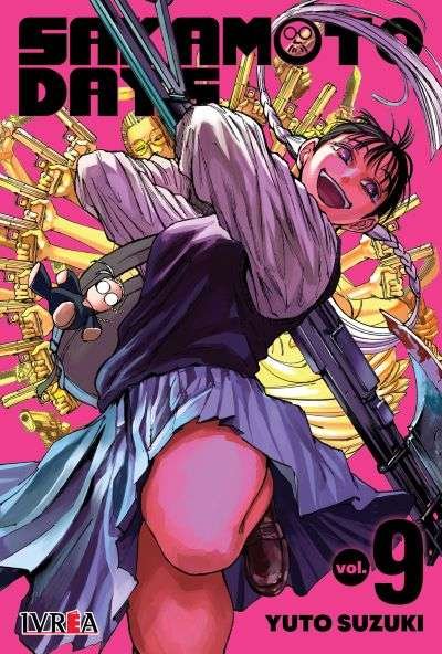 Portada Sakamoto Days 9 – Ivrea Argentina