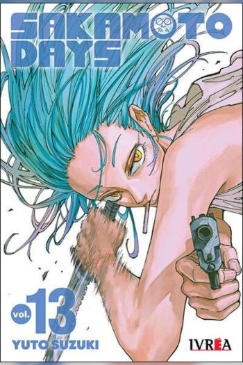 Portada Sakamoto Days 13 – Ivrea Argentina