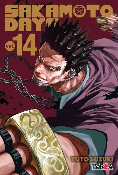 Portada Sakamoto Days 14 – Ivrea Argentina