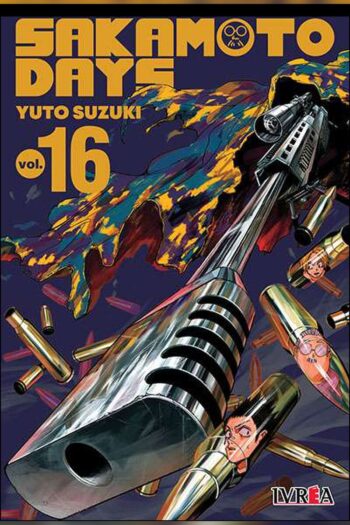 Portada Sakamoto Days 16 – Ivrea Argentina