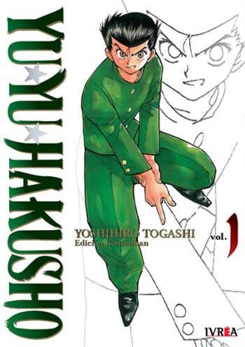 Portada Yu Yu Hakusho Kanzenban 1 – Ivrea Argentina