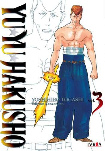 Portada Yu Yu Hakusho Kanzenban 3 – Ivrea Argentina