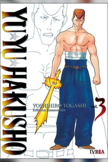 Portada Yu Yu Hakusho Kanzenban 3 – Ivrea Argentina