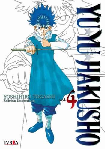 Portada Yu Yu Hakusho Kanzenban 4 – Ivrea Argentina