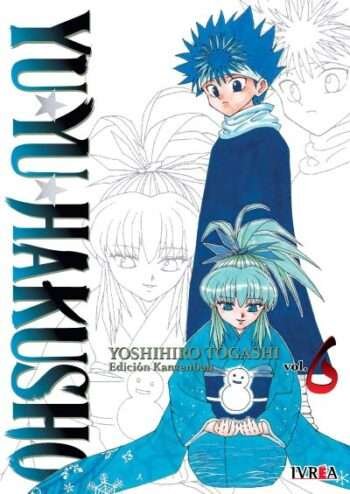 Portada Yu Yu Hakusho Kanzenban 6 – Ivrea Argentina