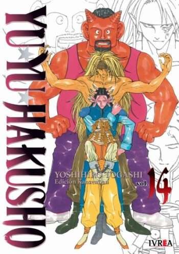 Portada Yu Yu Hakusho Kanzenban 14 – Ivrea Argentina