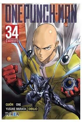 Portada One Punch-Man 34 – Ivrea España