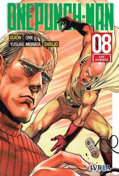 Portada One Punch-Man 8 – Ivrea España