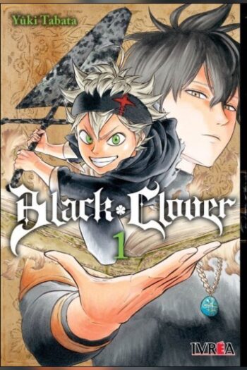 Portada Black Clover 1 – Ivrea Argentina - Comprar en Akibara Chile
