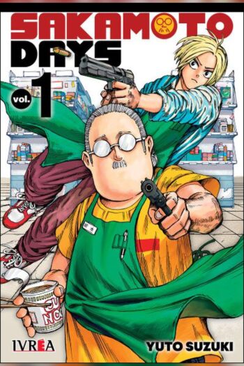 Portada Sakamoto Days 1 – Ivrea Argentina - Comprar en Akibara Chile