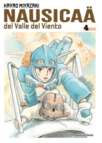 Portada de Nausicaä del Valle del Viento 04 de Hayao Miyazaki, edición Planeta Cómic España