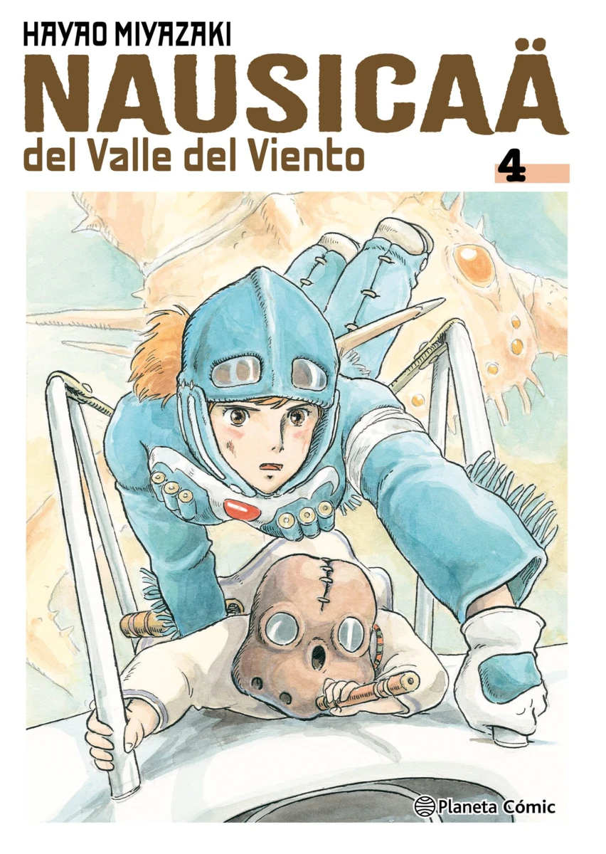 Portada de Nausicaä del Valle del Viento 04 de Hayao Miyazaki, edición Planeta Cómic España