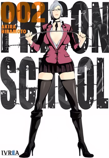 Portada de Prison School 02 de Akira Hiramoto, edición Ivrea España
