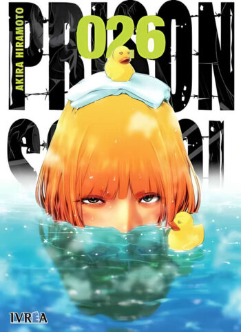 Portada de Prison School 26 de Akira Hiramoto, edición Ivrea España