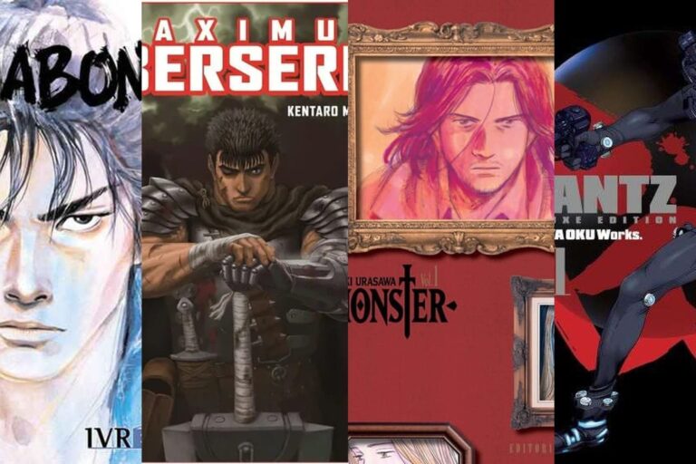10 mangas seinen recomendados: temas, extensión y edición