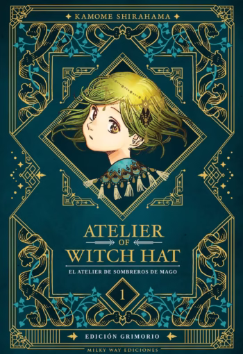 Portada de Atelier of Witch Hat Edición Grimorio 1 de Kamome Shirahama, Milky Way Ediciones