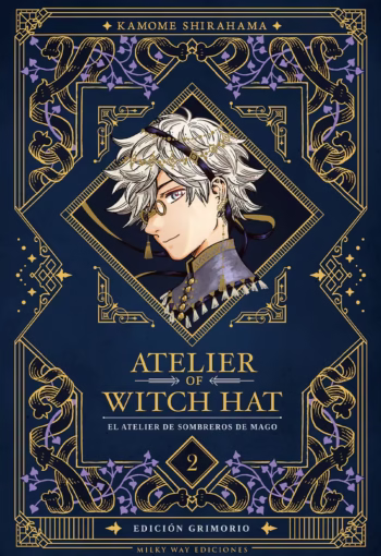 Portada de Atelier of Witch Hat Edición Grimorio 2 de Kamome Shirahama, Milky Way Ediciones