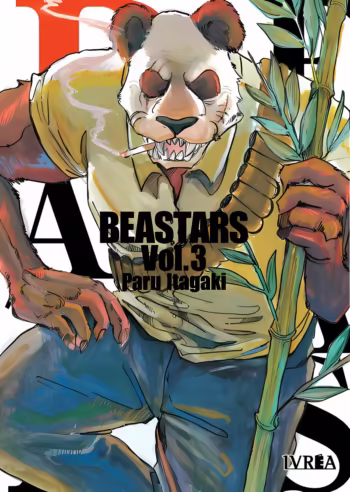 Portada de Beastars 03 de Paru Itagaki, edición Ivrea Argentina