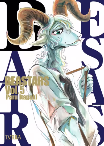 Portada de Beastars 05 de Paru Itagaki, edición Ivrea Argentina