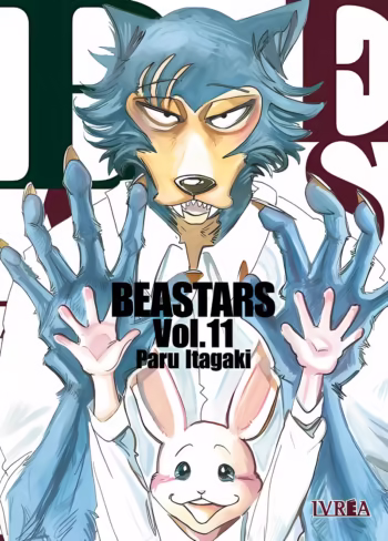 Portada de Beastars 11 de Paru Itagaki, edición Ivrea Argentina