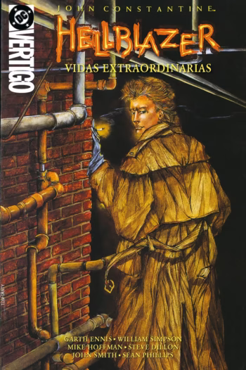 Portada de John Constantine Hellblazer 10, Biblioteca Vértigo de Panini España