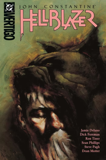 Portada de John Constantine Hellblazer 7, Biblioteca Vértigo de Panini España