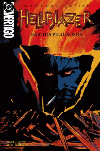 Portada de John Constantine Hellblazer 9, Biblioteca Vértigo de Panini España