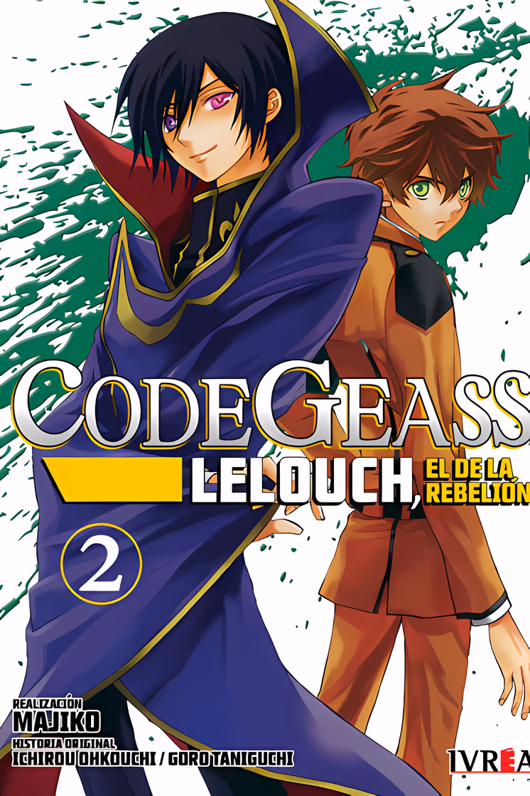 Code Geass: Lelouch El De La Rebelion 02 - Manga y Comics Akibara Code Geass: Lelouch El De La Rebelion 02