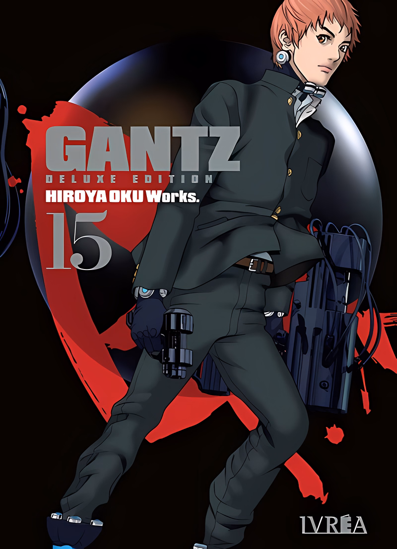 Portada de Gantz Deluxe Edition 15