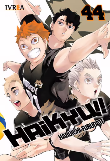 Portada de Haikyuu!! 44 de Haruichi Furudate, edición Ivrea Argentina
