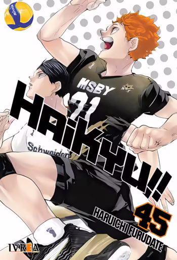 Portada de Haikyuu!! 45