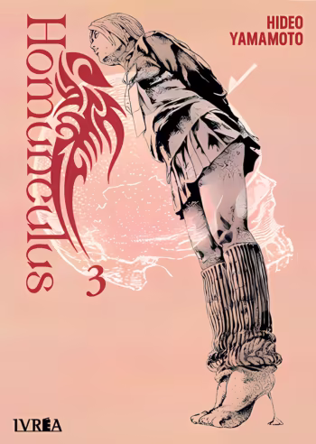 Portada de Homunculus 03 de Hideo Yamamoto, edición Ivrea Argentina