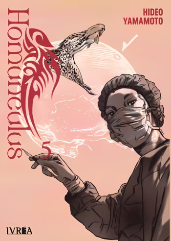 Portada de Homunculus 05 de Hideo Yamamoto, edición Ivrea Argentina