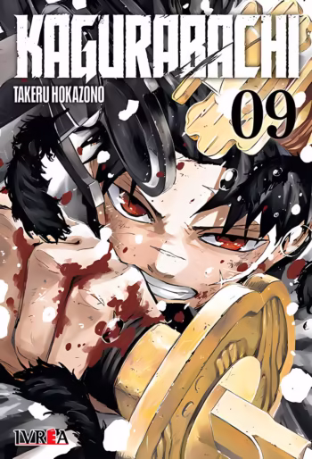 Portada de Kagurabachi 09 de Takeru Hokazono, edición Ivrea Argentina