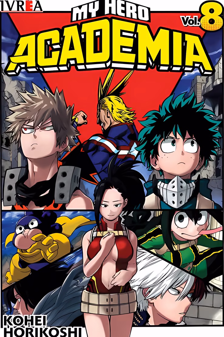 My Hero Academia 08 - Manga y Comics Akibara My Hero Academia 08