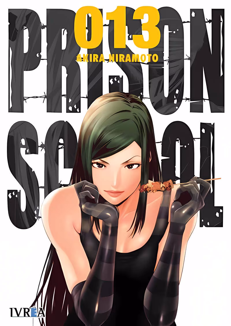 Portada de Prison School 13 de Akira Hiramoto, edición Ivrea España