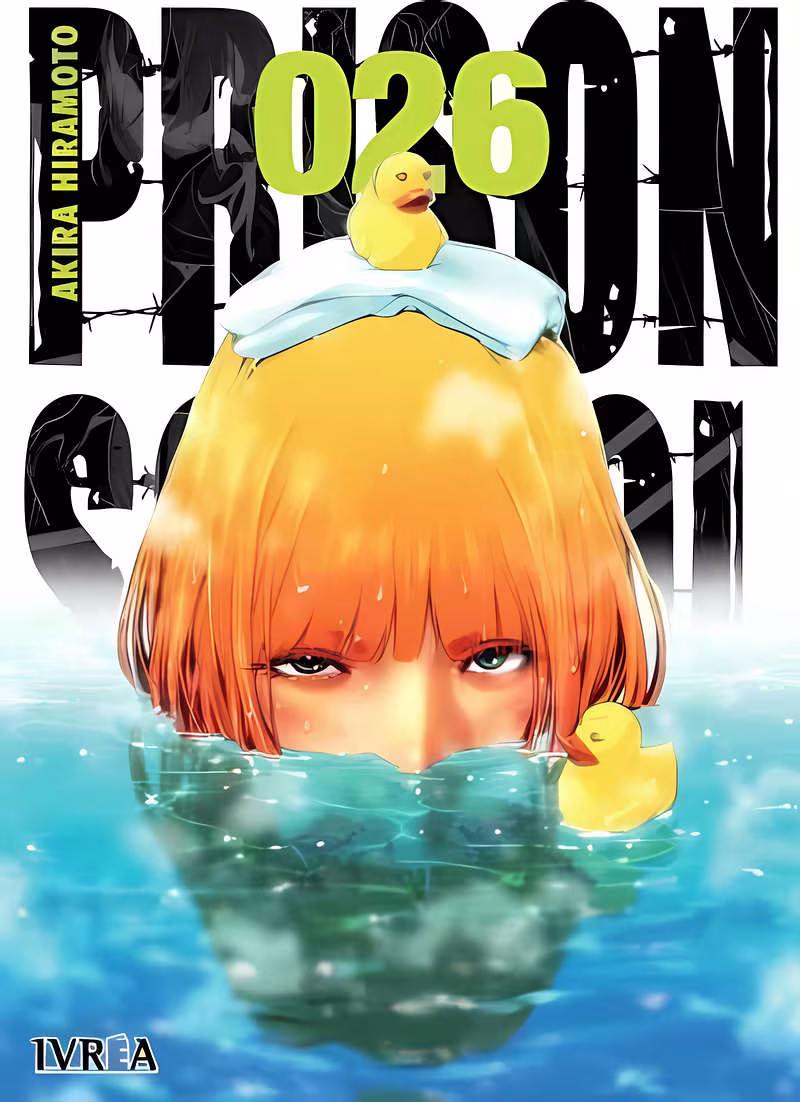 Portada de Prison School 26 de Akira Hiramoto, edición Ivrea España