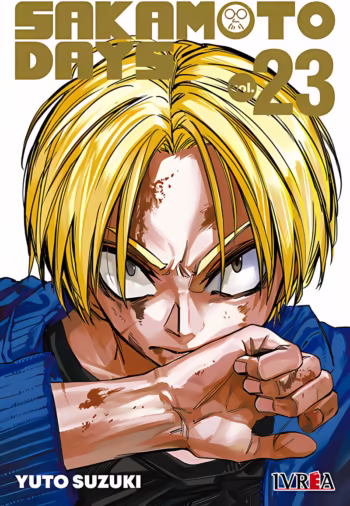 Portada de Sakamoto Days 23 de Yuto Suzuki, edición Ivrea Argentina