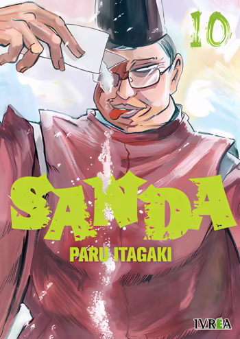 Portada de Sanda 10 de Paru Itagaki, edición Ivrea Argentina