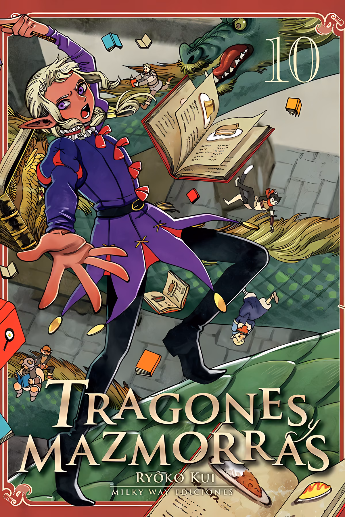 Tragones y Mazmorras 10 - Manga y Comics Akibara Tragones y Mazmorras 10
